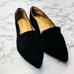 Amazon Essentials Black Suede Loafers